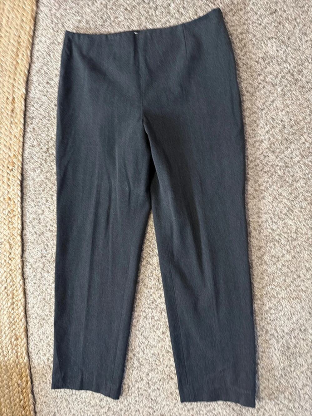Talbots petite stretch 10 grey dress pants 3326